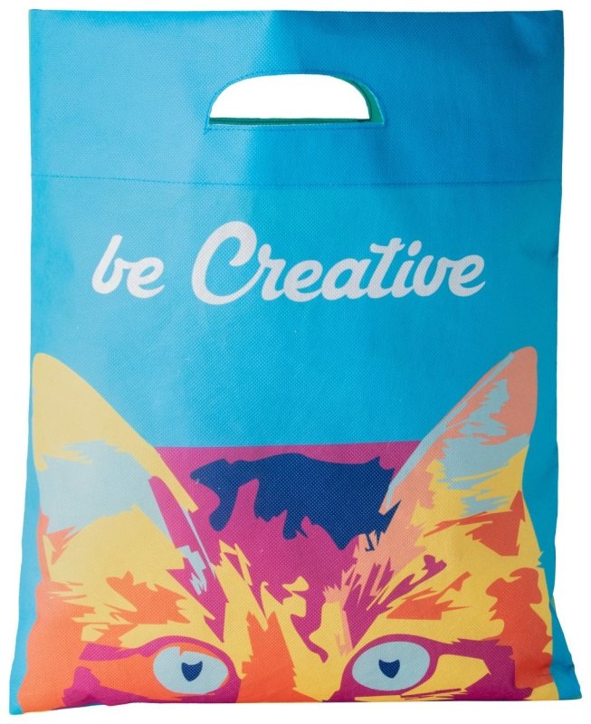 Nákupní taška z netkané textilie na zakázku - Vícebarevná