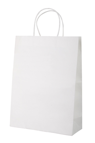 papírová taška - Bílá