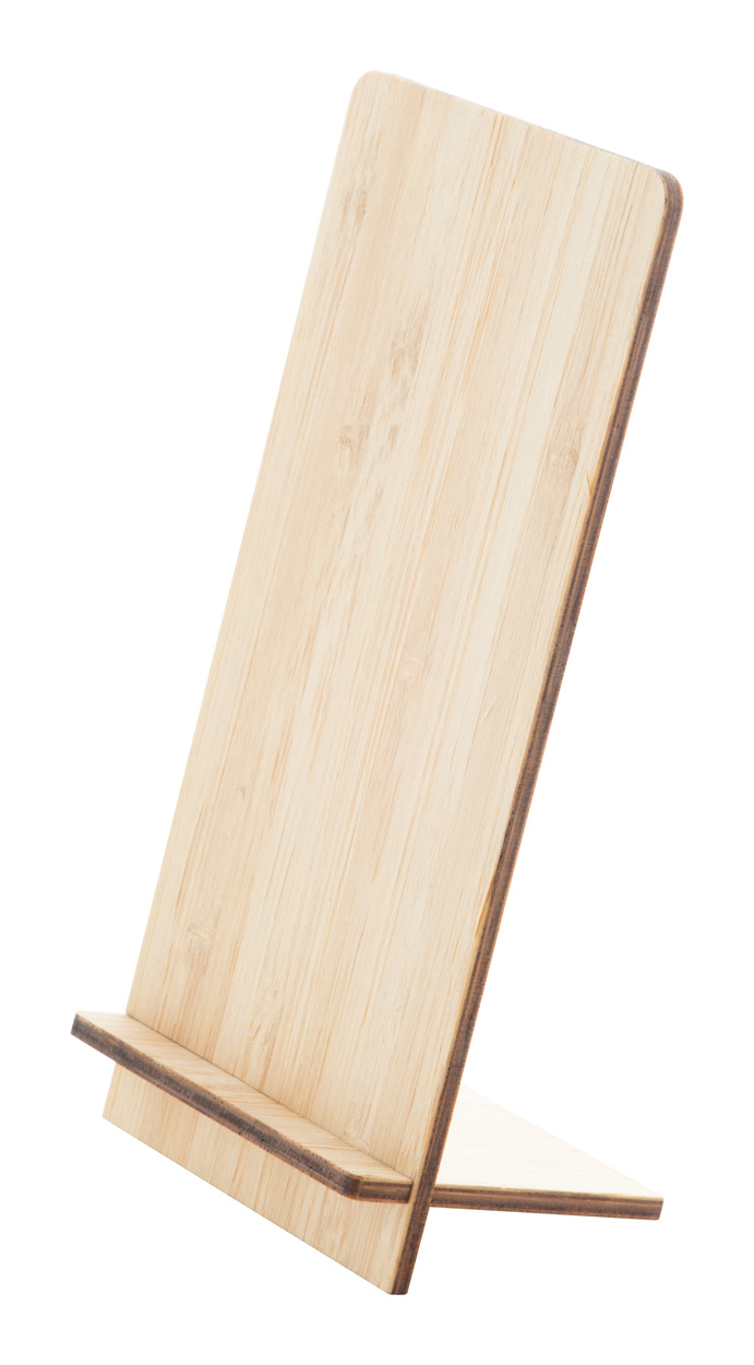 Stojánek na mobil z bambusu - Dřevo