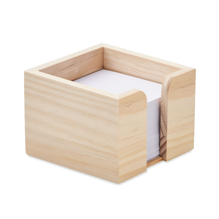 Bambusová krabička na poznámky - Hnědá